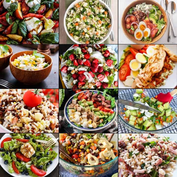 21+ BEST Summer Salad Recipes - Sip Bite Go