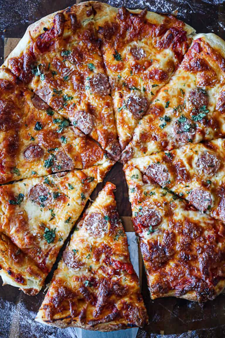 Best Smoked Traeger Pizza (Smoking Pizza On Pellet Grill) Sip Bite Go