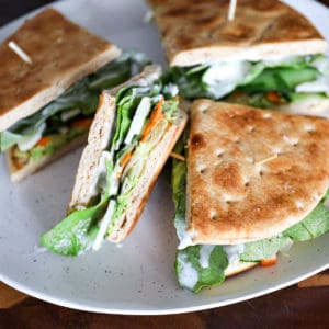 Veggie Pita Sandwich