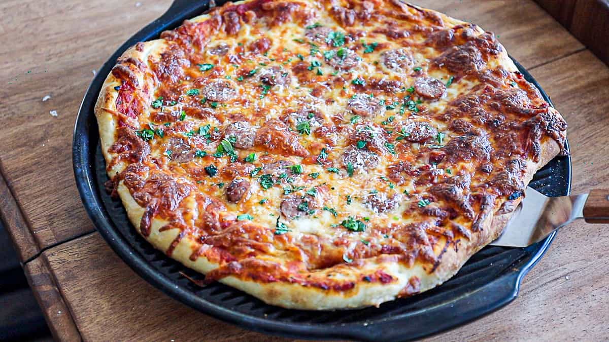 Smoked Rib Pizza - Super Pizza Pan