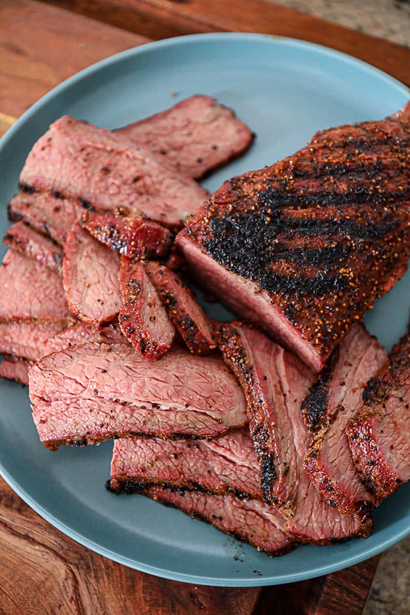 Cooked Smoker Tri Tip