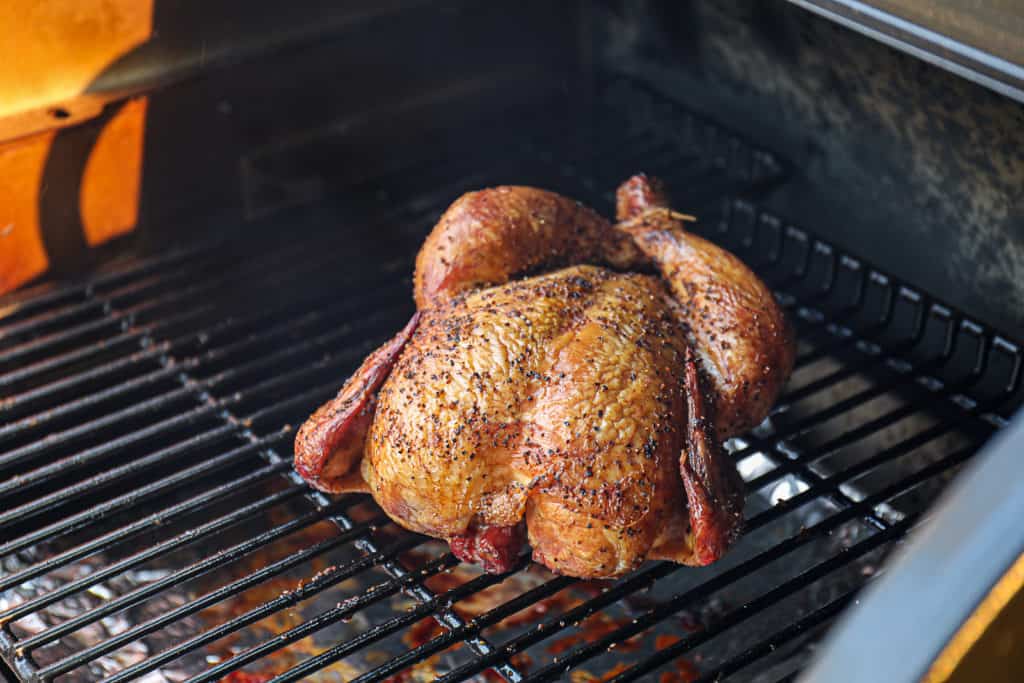 Best Smoked Whole Chicken Without Brine Traeger Demo Sip Bite Go