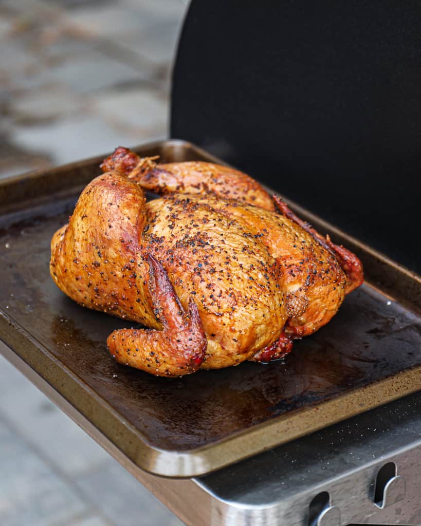 Best Smoked Whole Chicken Without Brine Traeger Demo Sip Bite Go