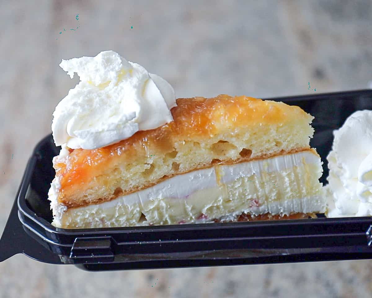 Cheesecake Factory dessert upside down pineapple cheesecake