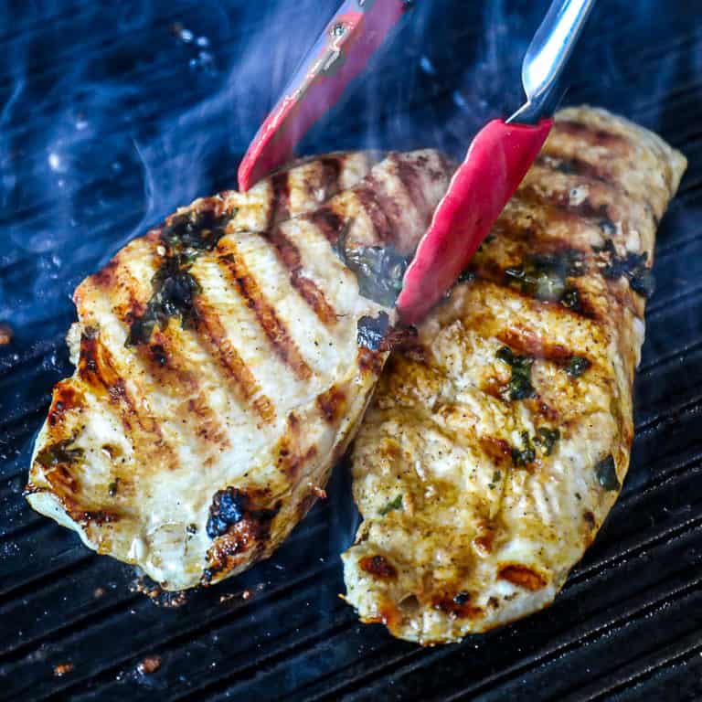Easy Pan Grilled Chicken On Stove (Indoor Grill Recipe) Sip Bite Go