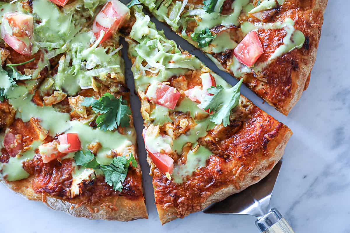 Taco night and pizza night recipe for Taco Pizza