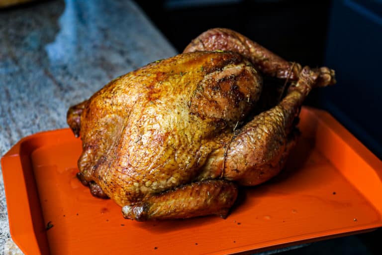 New! Smoked Turkey Recipe [Whole Bird + Traeger Video] - Sip Bite Go