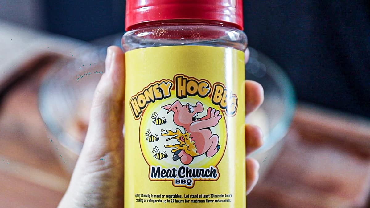 Smoked Chicken Thighs Seasoning from Meat Church Honey Hog BBQ Sip Bite Go
