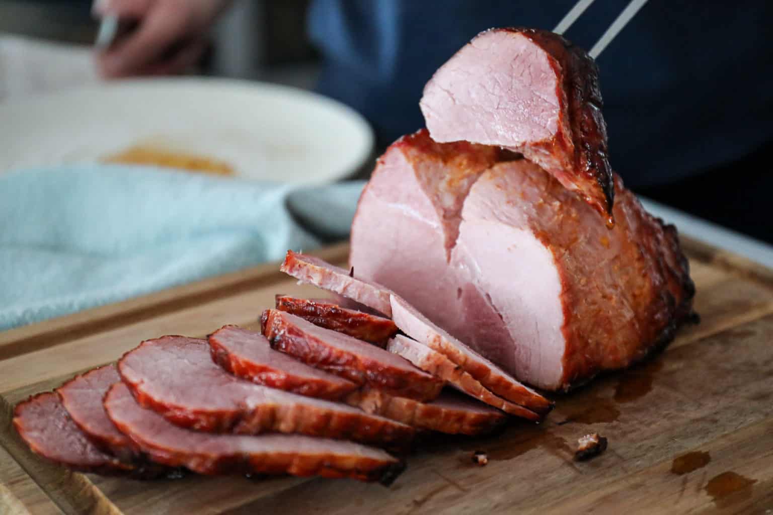 Juicy Traeger Smoked Ham Recipe (Boneless, Butter Basted) Sip Bite Go