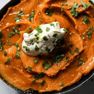 Crock Pot Sweet Potatoes Mashed in the Slow Cooker