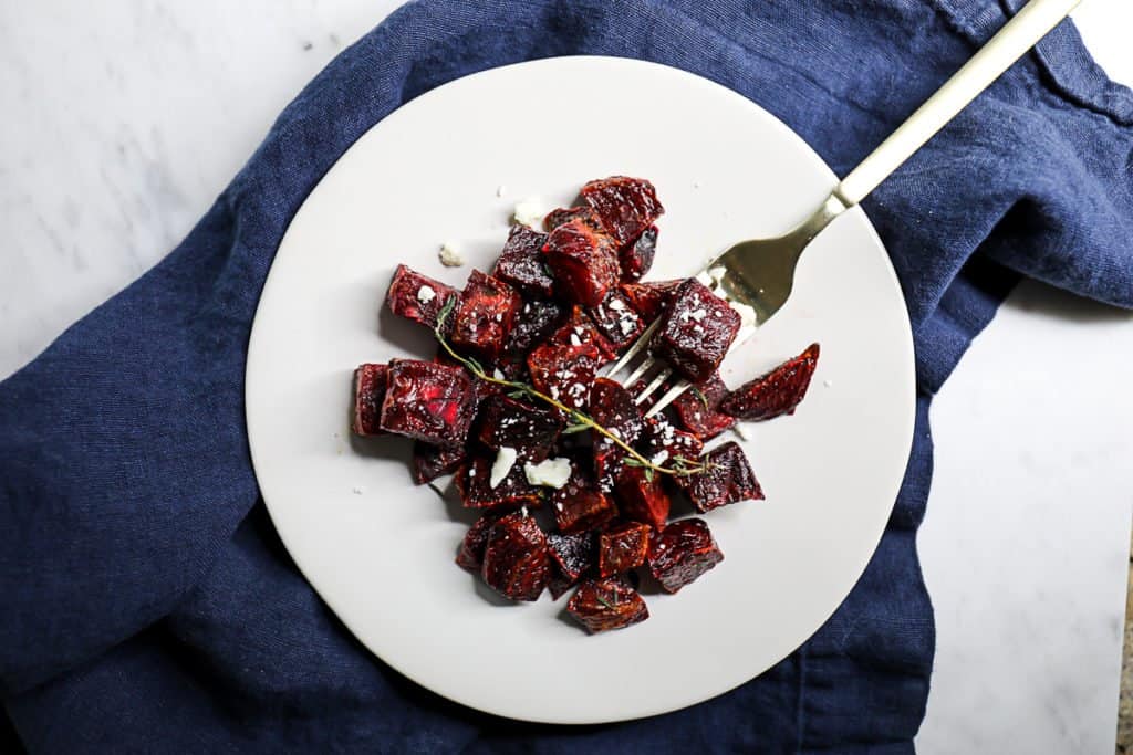 Easy Roasted Air Fryer Beets Side Dish Sip Bite Go