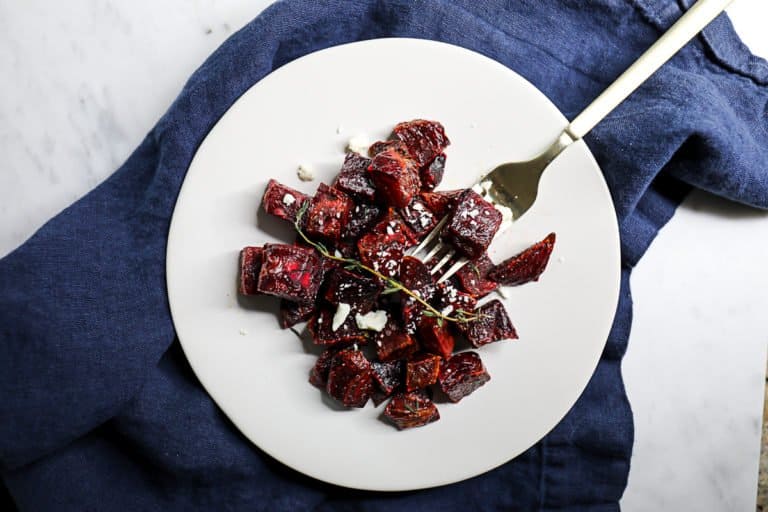 Easy Roasted Air Fryer Beets Side Dish Sip Bite Go
