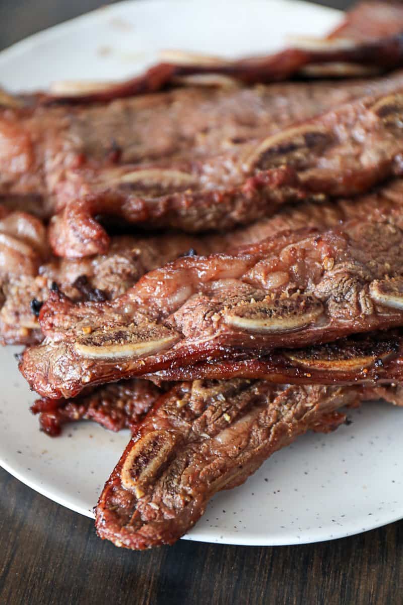 Easy Smoked Beef Recipe for Flanken Ribs Recipe