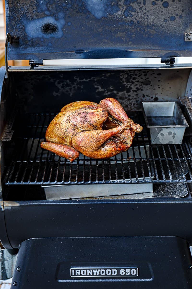 Easy Smoked Turkey Recipe on the Traeger Pellet Grill