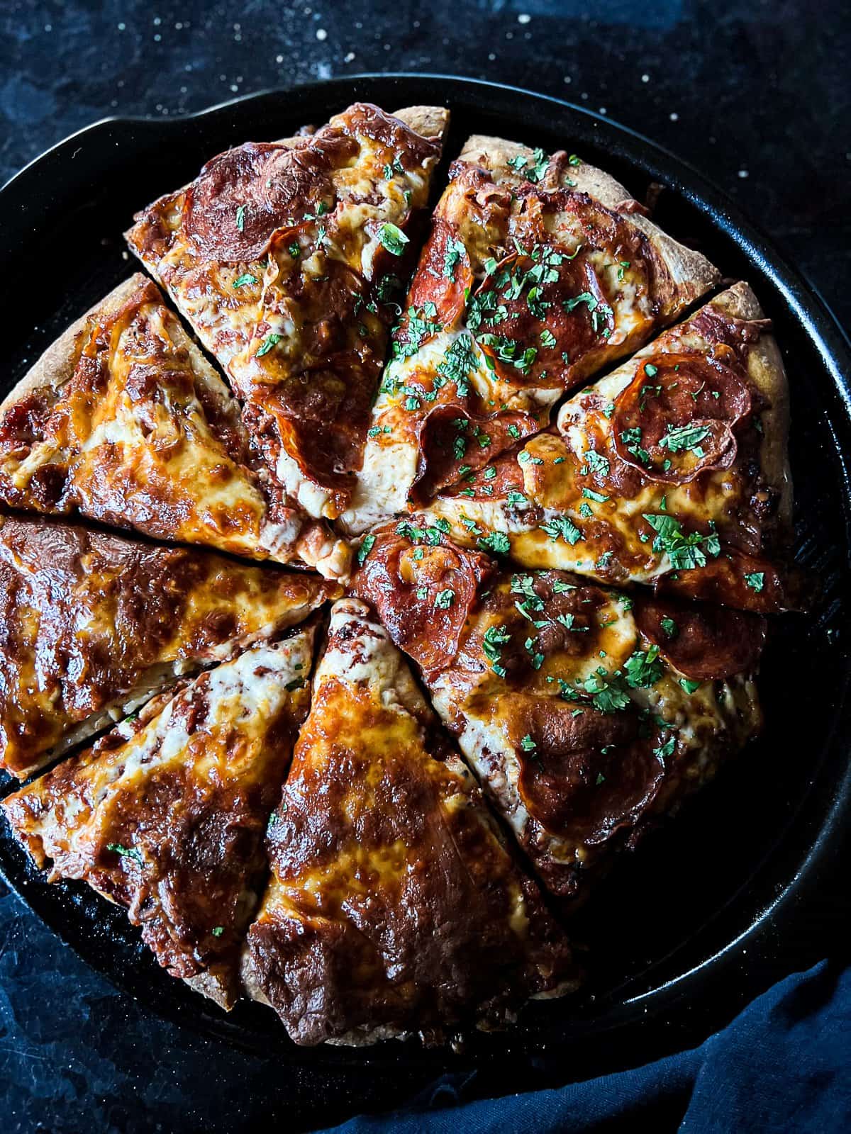 Homemade Baked Pizza Stone Pizza