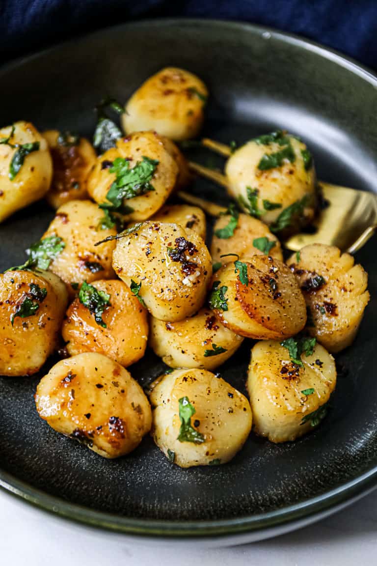 Traeger Smoked Scallops with Butter Sauce - Sip Bite Go
