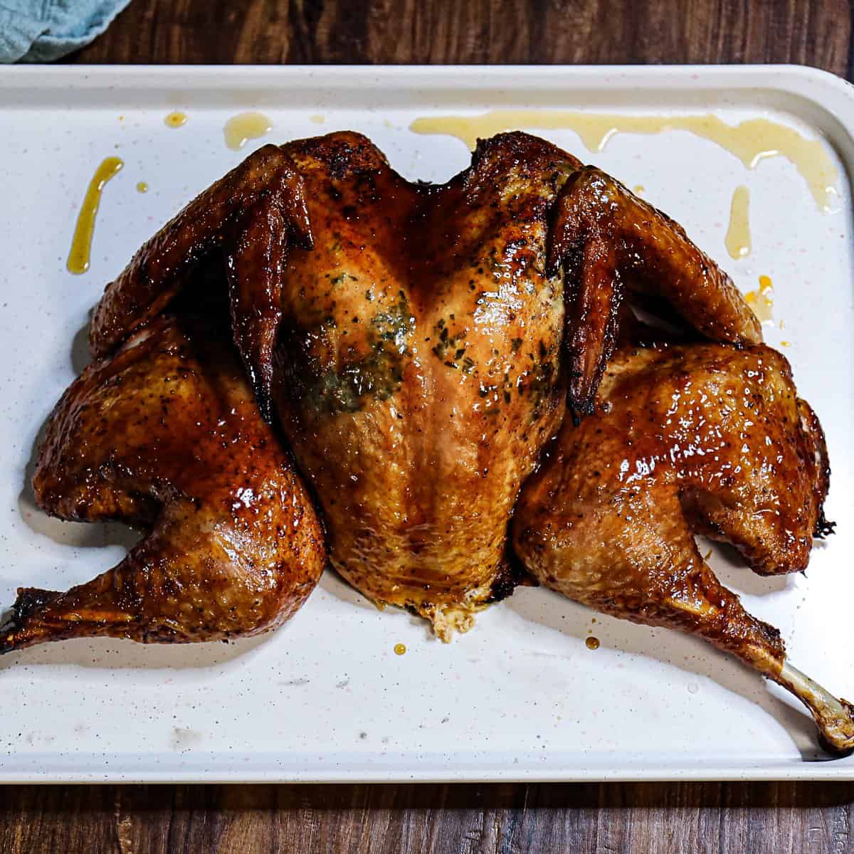 Traeger Spatchcock Smoked Turkey Recipe