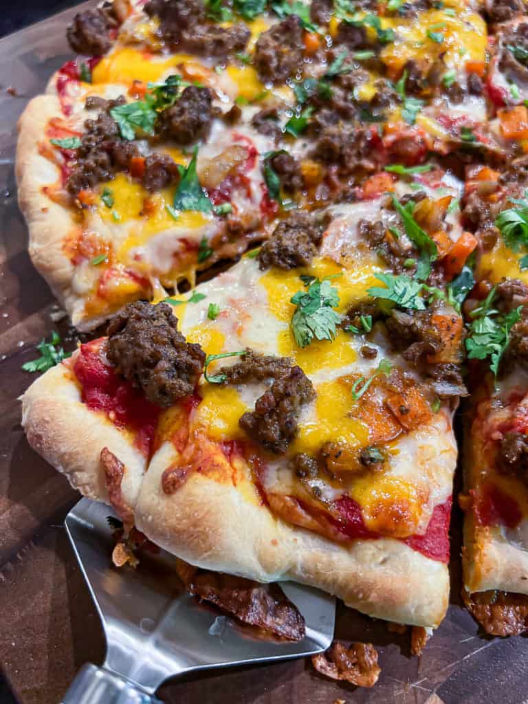 Ground Beef Pizza Recipe (Taco Bell Copycat) Sip Bite Go