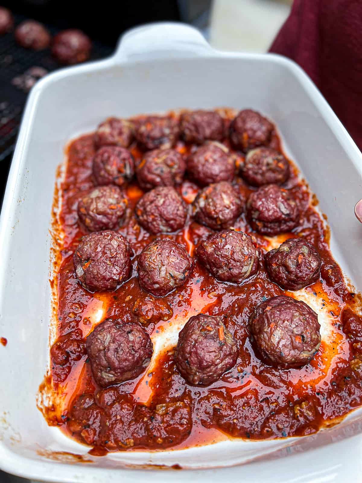 Party Platter Smoked Meatballs On The Traeger