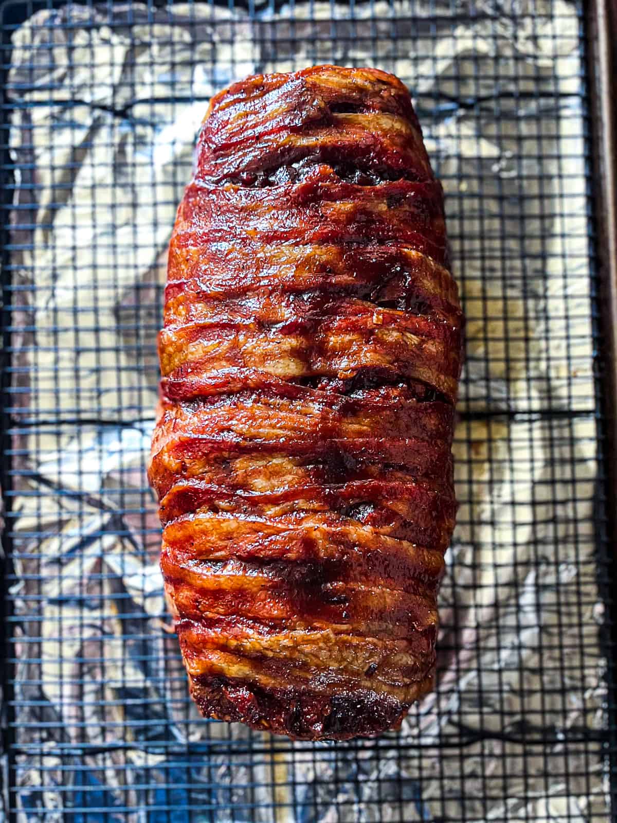 Ground beef recipe for smoked meatloaf