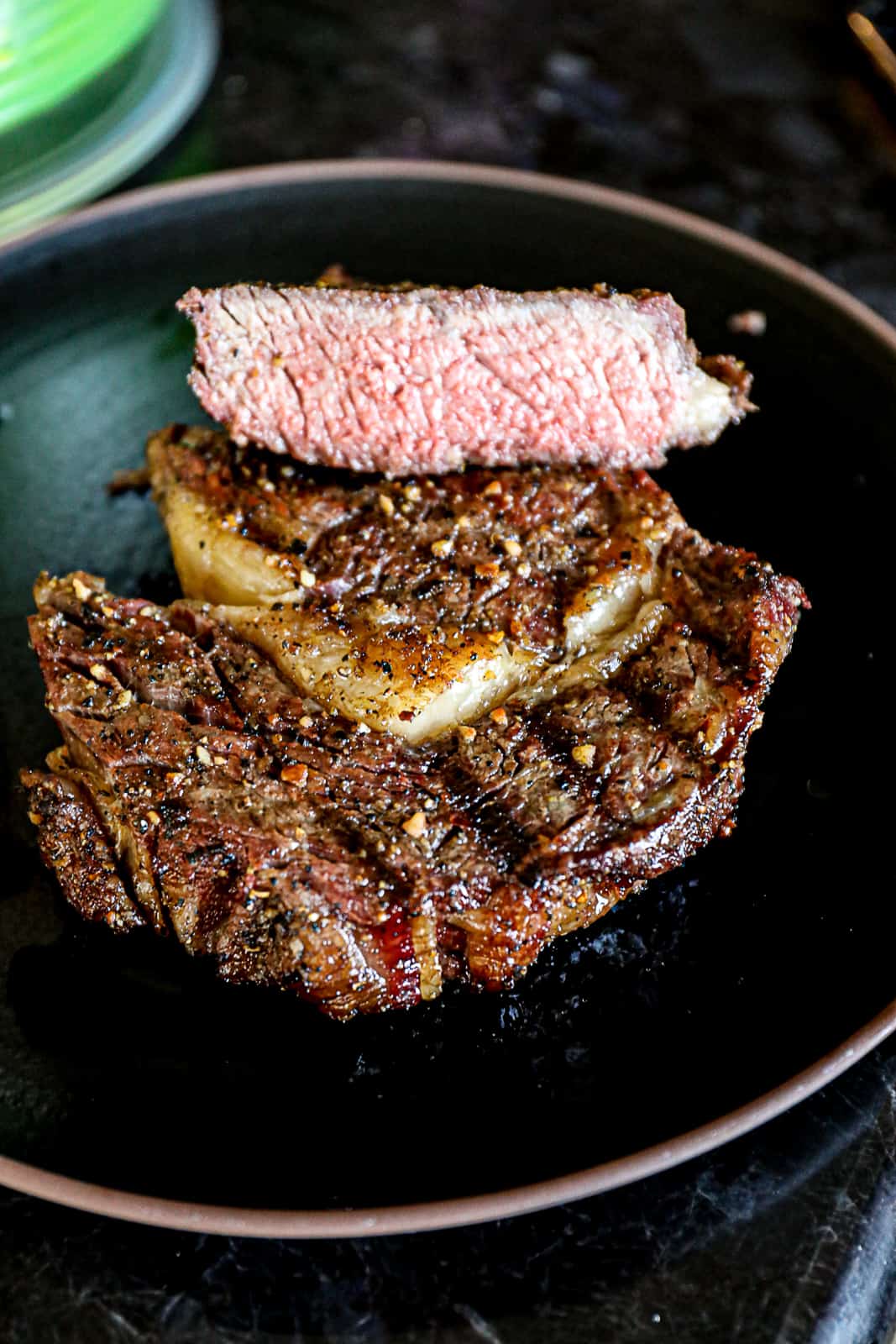Medium Rare Smoked Ribeye Steak Recipe