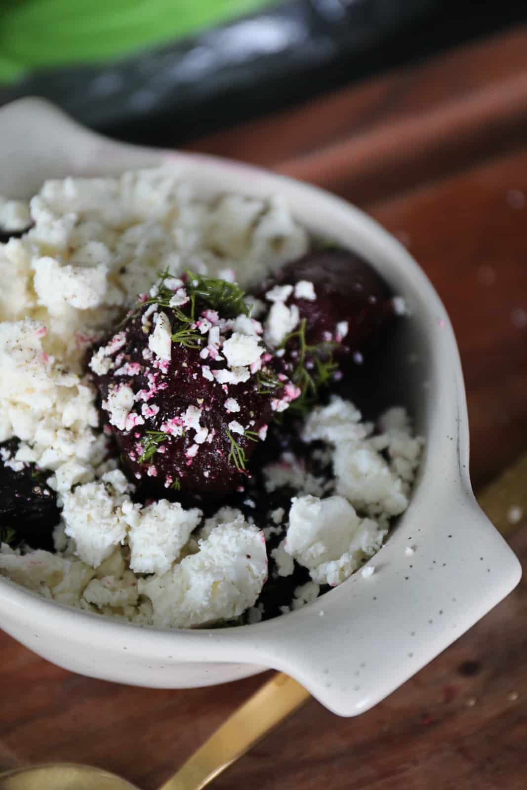 Traeger Side Salad with Smoked Beets and Feta