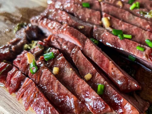 Traeger Smoked Flank Steak Recipe Sip Bite Go