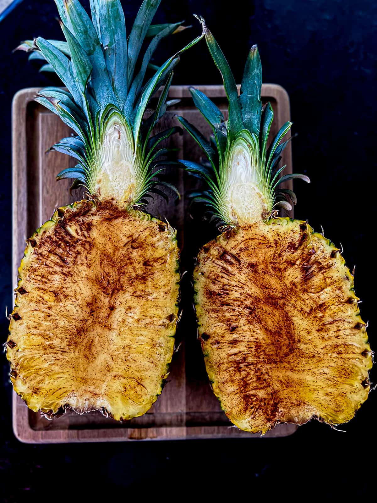 Traeger Smoked Pineapple Halves Recipe