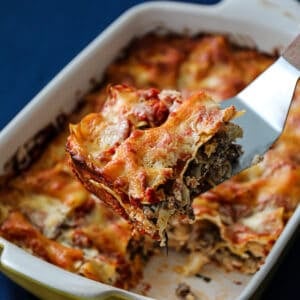 Cheesy Traeger Smoked Lasagna With Ground Beef