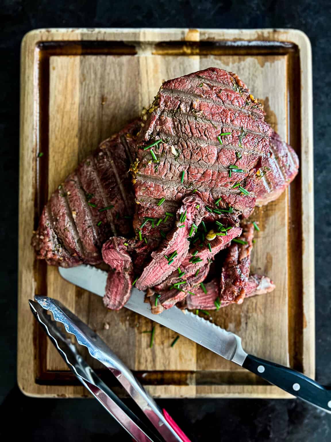 Easy Traeger Smoked Sirloin Steak (Top Beef) Sip Bite Go