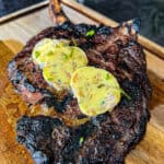 Smoked steak butter topping recipe