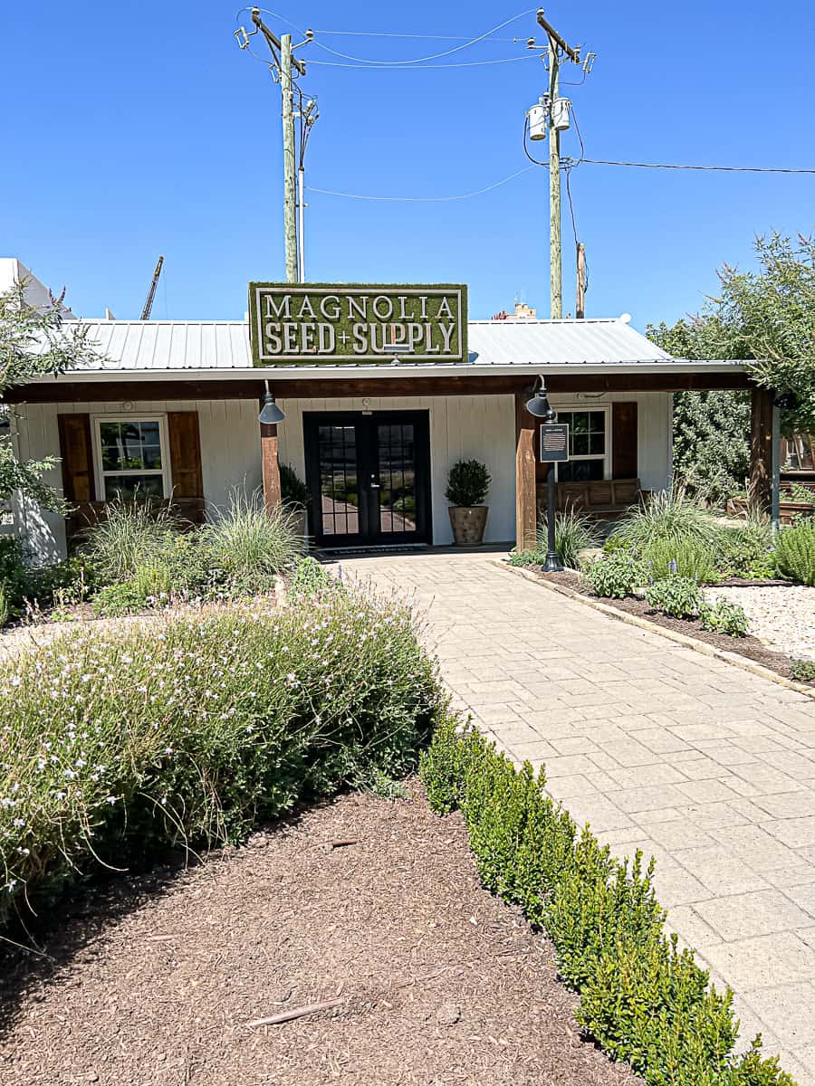 Magnolia Seed And Supply Shop at Silos in Waco Texas