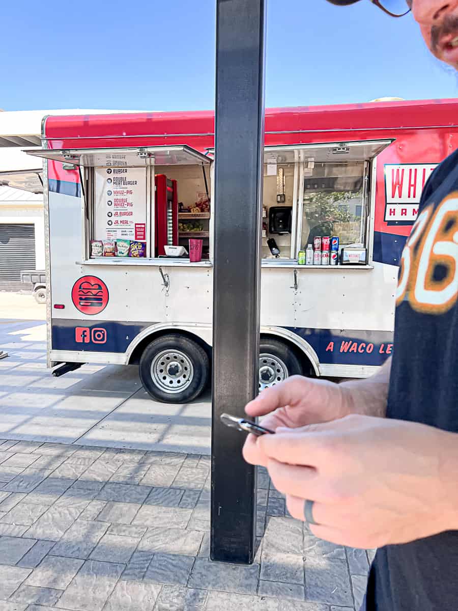 Taco Food Truck At Magnolia in Waco Texas