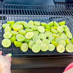 Traeger Smoked Margaritas with Smoked Limes for Cocktails