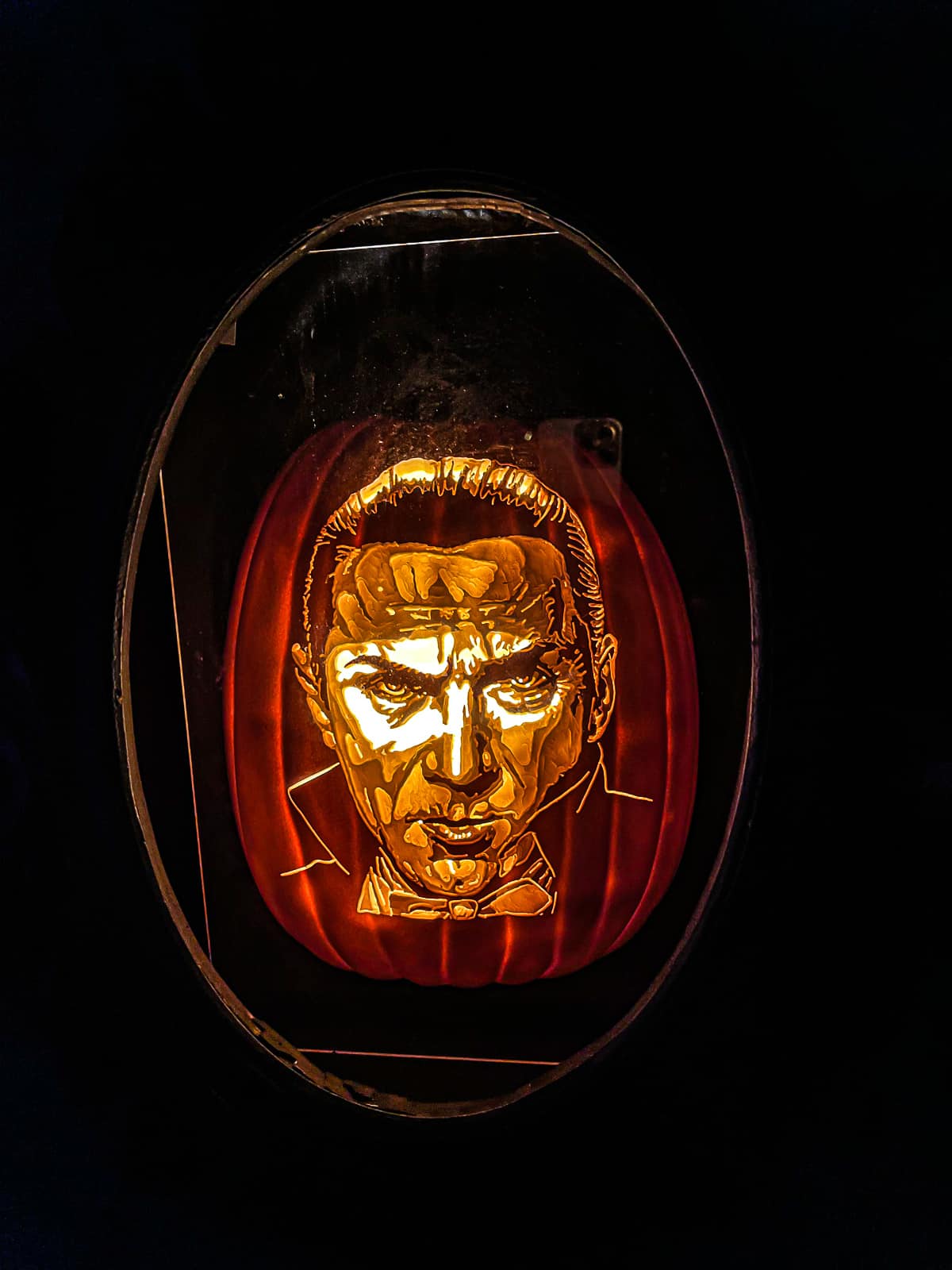 freddy krueger pumpkin carving at Pumpkin Nights Austin 