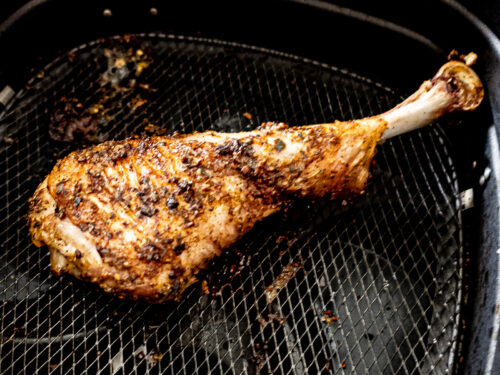 Easy Air Fryer Turkey Legs Recipe - Upstate Ramblings