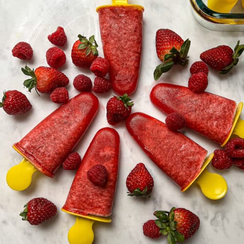 Ice Cube Tray Mini Fruit Popsicles - Tastes Better From Scratch