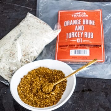Traeger orange brine and turkey rub kit