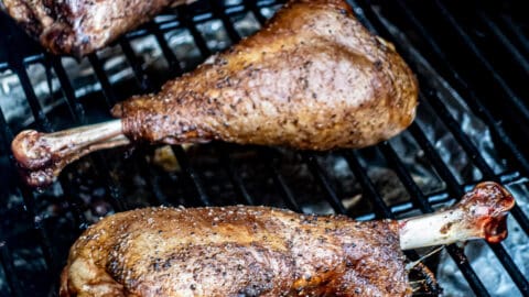 Air Fryer Turkey Legs (BBQ Disney Copycat Recipe) - Sip Bite Go