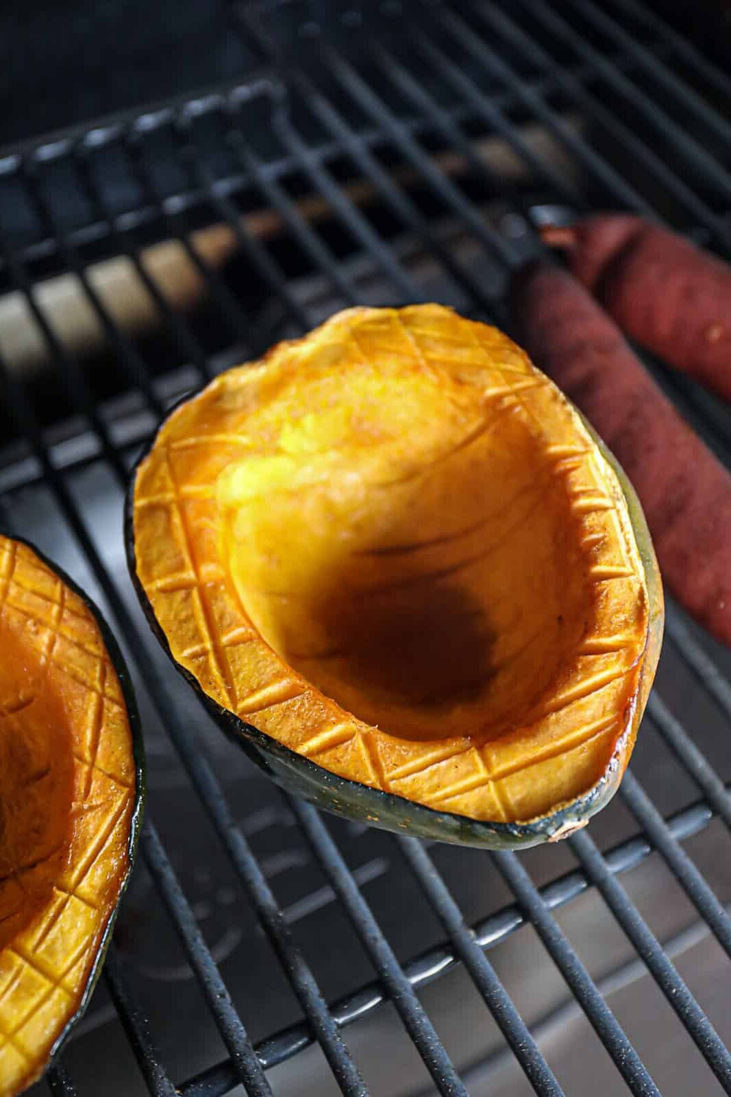 Traeger thanksgiving side dish acorn squash