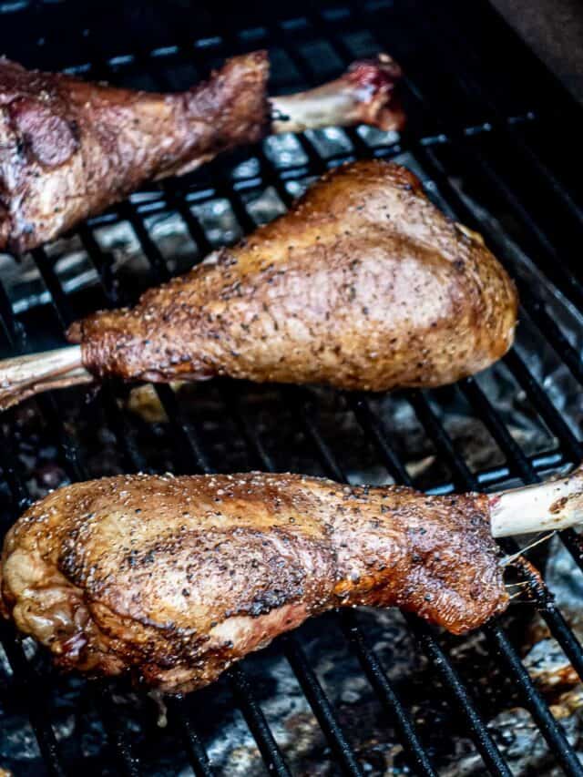 Traeger Smoked Turkey Legs