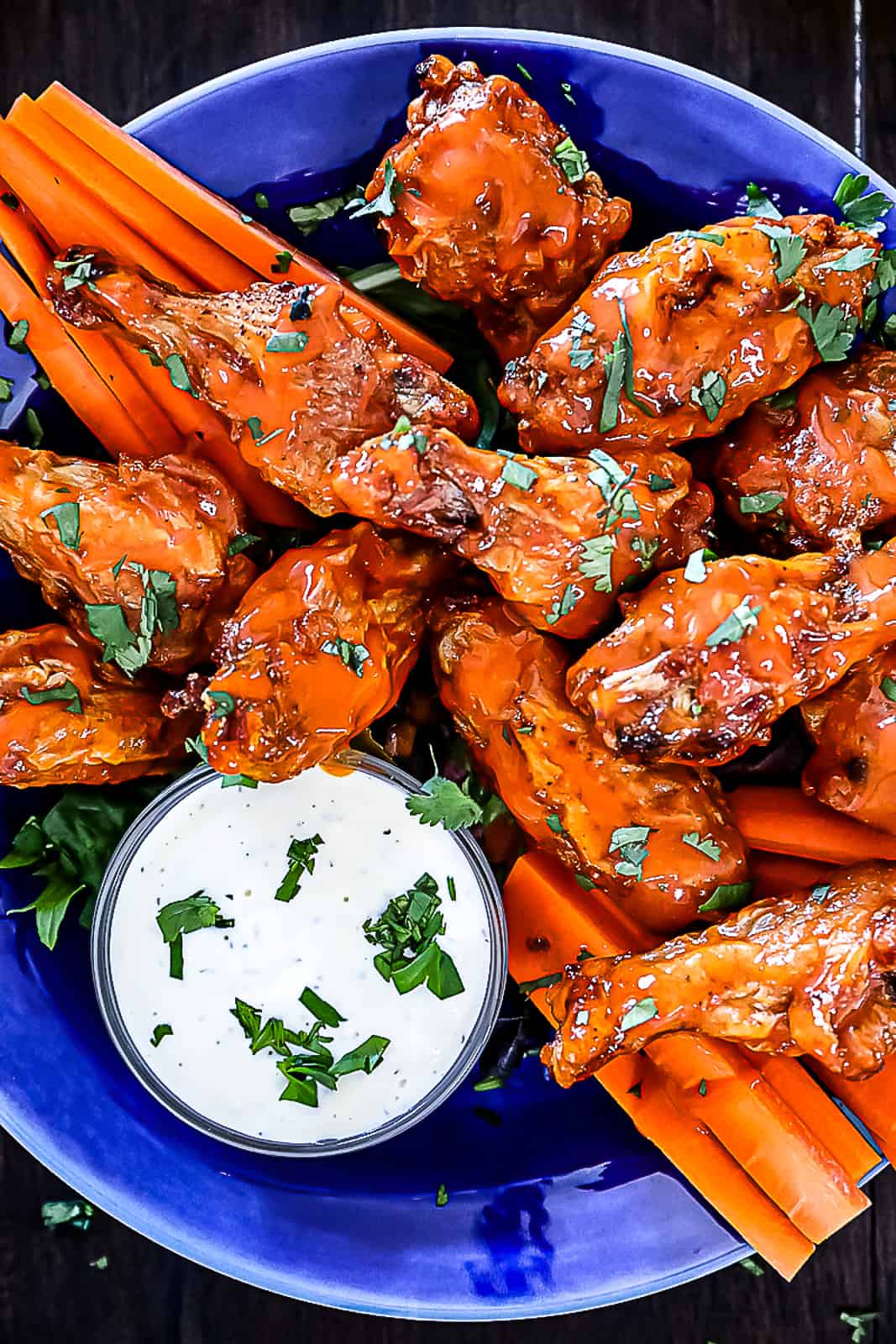 Air fried chicken wings recipe