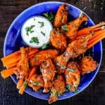 Chicken Wing Recipe with dip