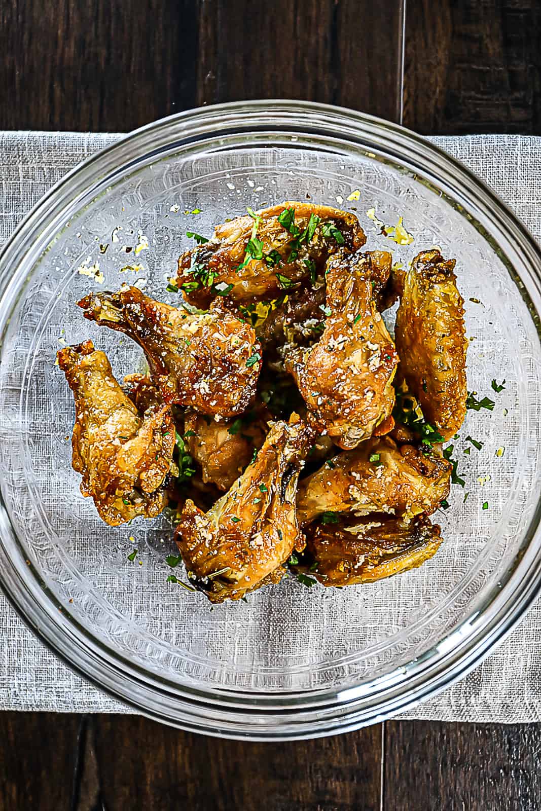 Garlic Parmesan Chicken Wings Recipe Air Fried