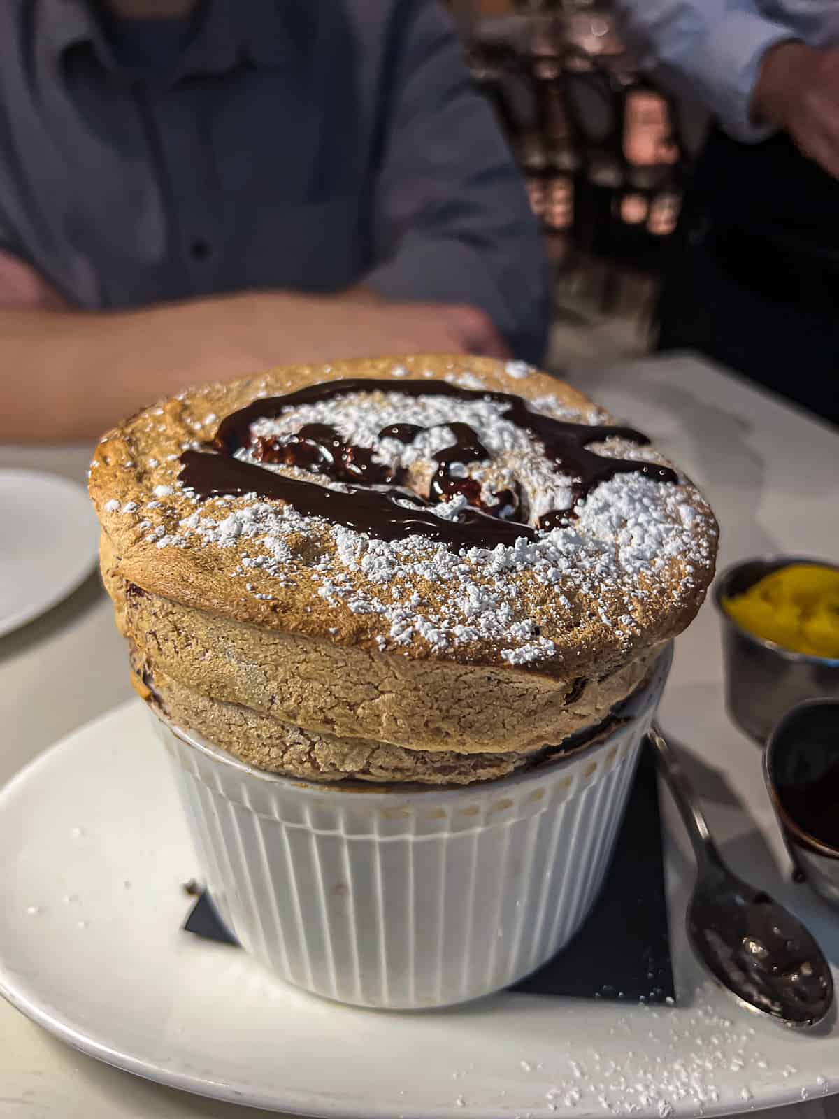 Toulouse dessert menu Soufflé