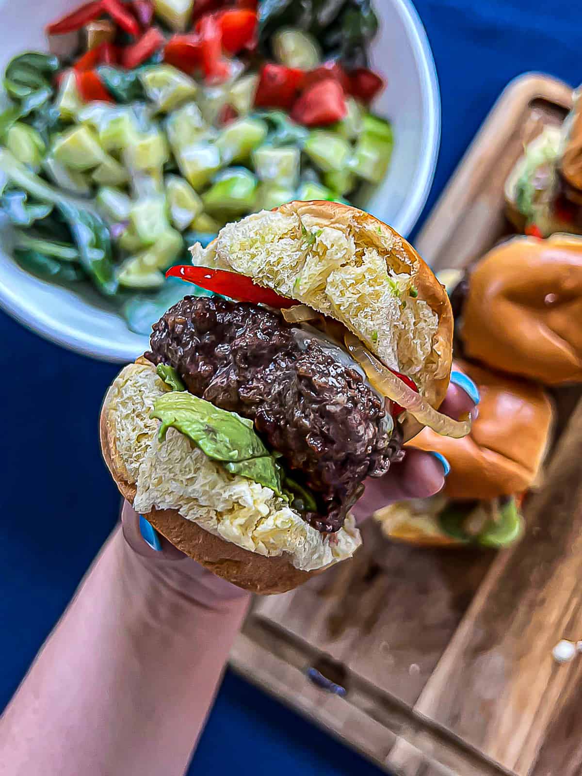 Burger sliders for a crowd