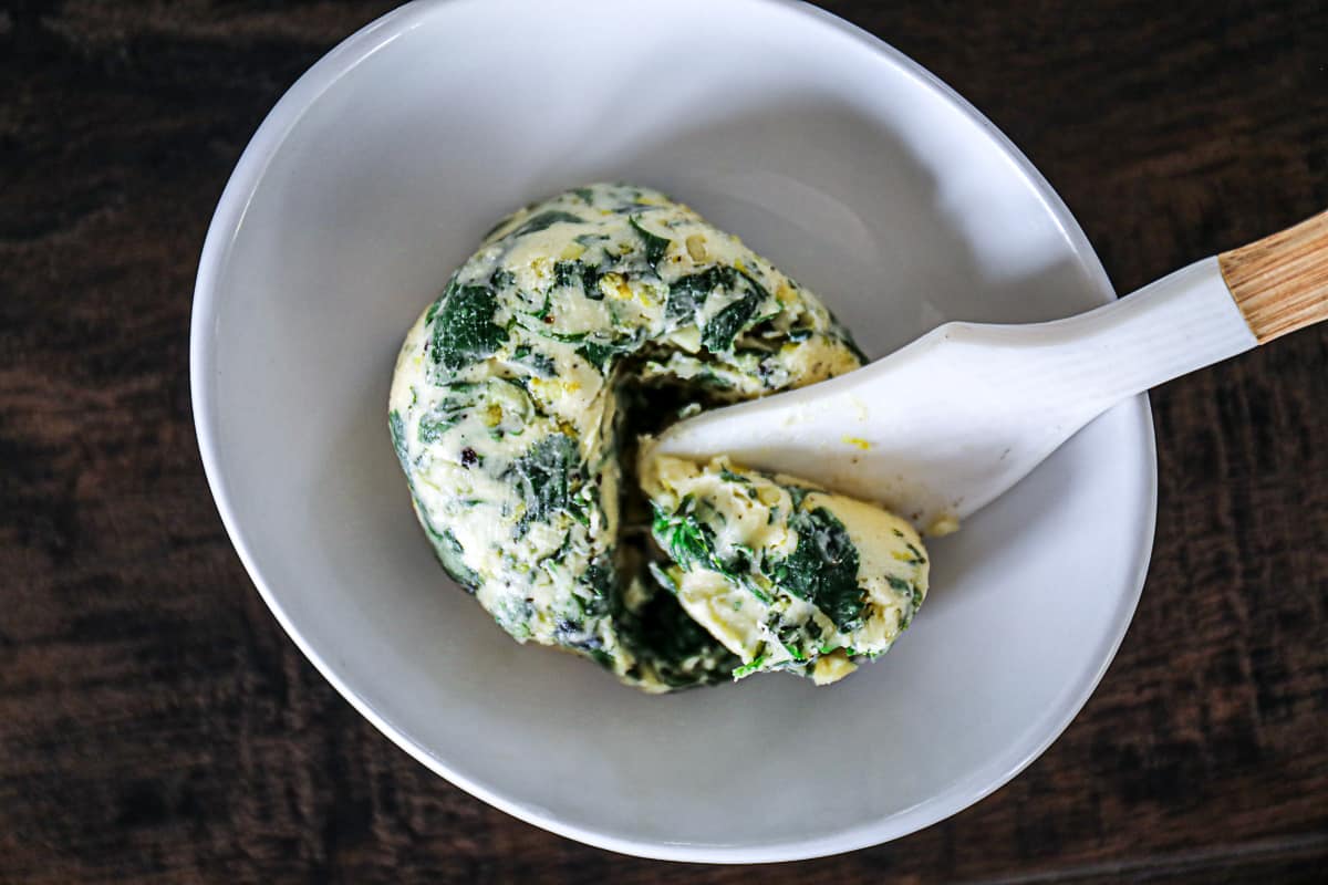 Garlic Herb Compound Butter recipe for Spring