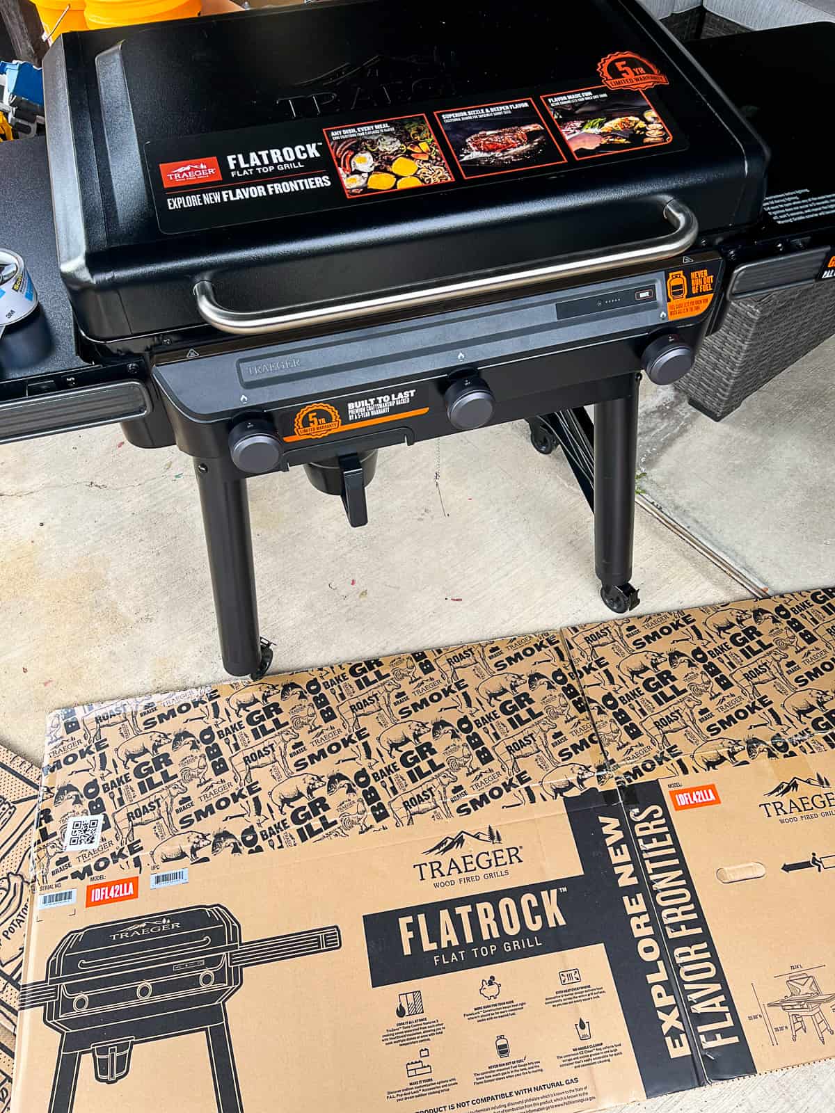 First Time Seasoning Traeger Flatrock Griddle Grill - Sip Bite Go