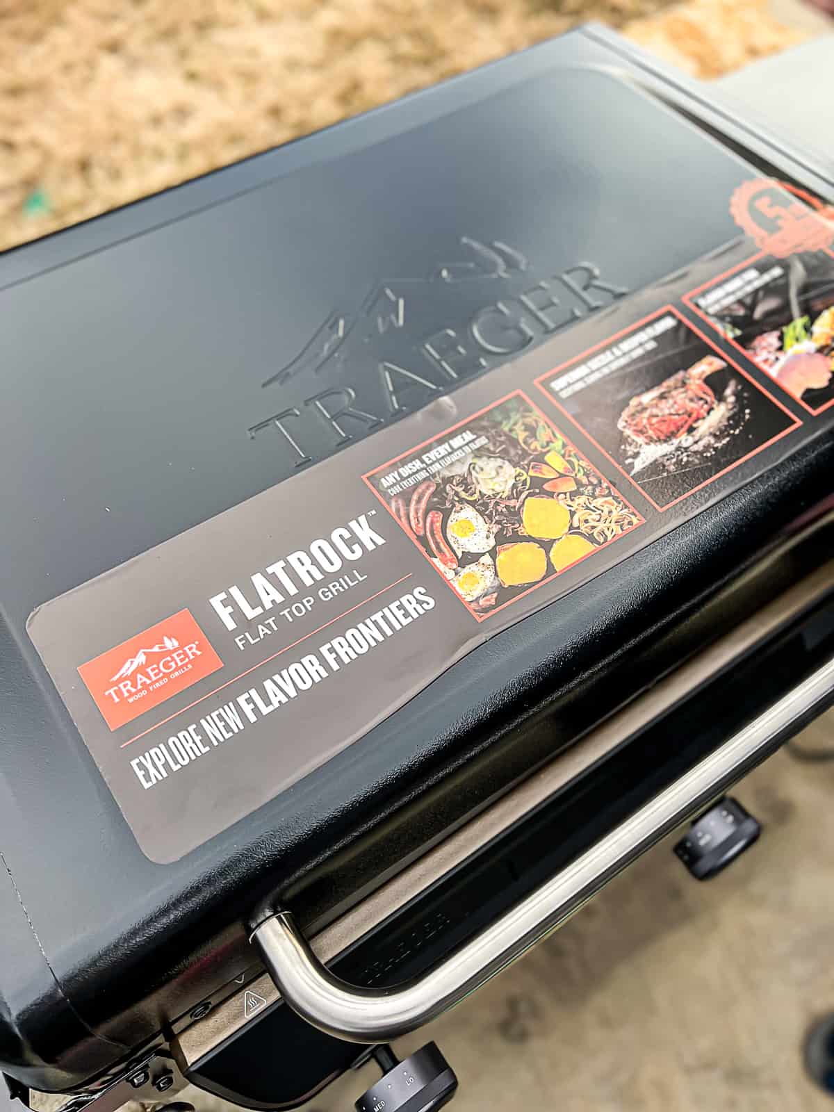 First Time Seasoning Traeger Flatrock Griddle Grill - Sip Bite Go