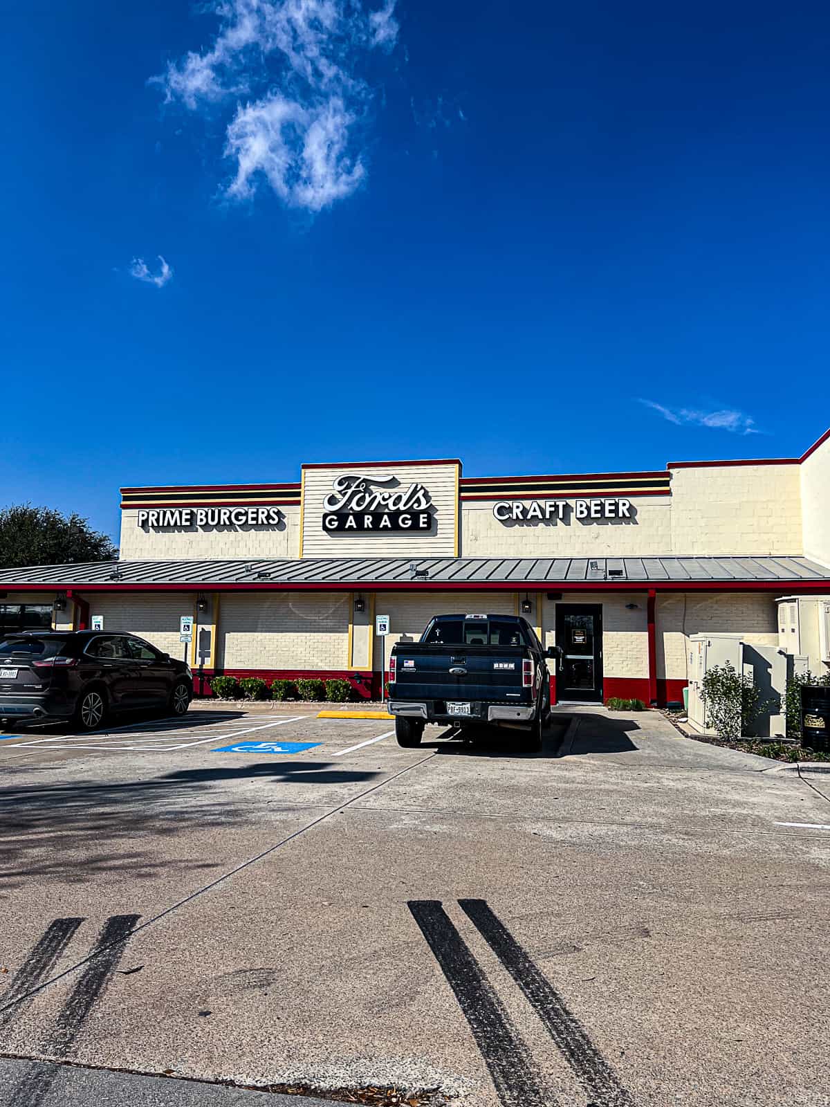 Fords Garage Plano Texas Restaurant Location Exterior Shot